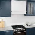 thumbnail image 5 of Akicon Range Hood 36 Inch, Ultra Quite Stainless Steel Ducted Kitchen Hood, Wall Mount Square Vent Hood with LED Light and Dishwasher-Safe Filters, 3 Speeds, 600 CFM (AK-HS36HB-SWN), 5 of 7