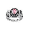 Freestyle, Women's Celebrium Sweetheart Birthstone Class Ring, Personalized, High School or College Graduation