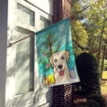 thumbnail image 2 of Christmas Tree and Golden Retriever Flag Canvas House Size BB1624CHF, 2 of 4