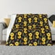 thumbnail image 1 of Fotbe Ducks Manta de Franela con Estampado, Manta Ultrasuave para Cama, Sofá, Auto, Hipoalergénica y Antibolitas-60"x50", 1 of 6