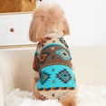 thumbnail image 7 of NovaStitch Puppy Dog Pajamas Western Warm Pet Sweatshirt Winter Jumpsuit Soft Fleece Dog Tracksuits for Small and Medium Dogs Blue XS, 7 of 7