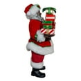 thumbnail image 2 of Kurt S. Adler 10.5 in. Fabriche African American Santa with Gifts, 2 of 8