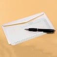thumbnail image 4 of Amosfun 4Pcs Envelope Stencil Template Set Light Grey PP Material for Letter Addressing with 4 Design Styles, 4 of 8