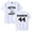 White, variant on Off Campus Briar University Team T-Shirt Women Men Casual Crewneck Short Sleeve Tee