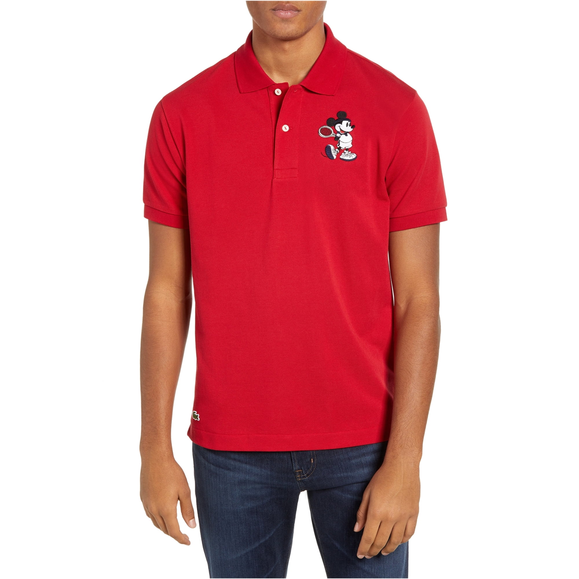 lacoste mickey mouse polo