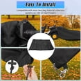 thumbnail image 3 of Leaf Collection Bag, Large Capacity Oxford Cloth Leaf Bag Mesh Vent  for Riding Lawn Trimmer, 3 of 7