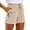 Beige, variant on Linen Shorts for Women Baggy Shorts Women Beach Lightweight Short Linen Bermuda Shorts for Women Beach Resort Pants Womens Linen Shorts Beach Shorts with Pockets High Waisted Wide Leg Black XL