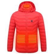Kyusrd Summer Outdoor Patio Deals!Outdoor Warm Clothing Heated For Riding Skiing Fishing Charging Via Heated Coat