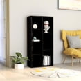 thumbnail image 3 of vidaXL Book Cabinet Engineered Wood Home Organizer Stand Bookcase Multi Colors, 3 of 19