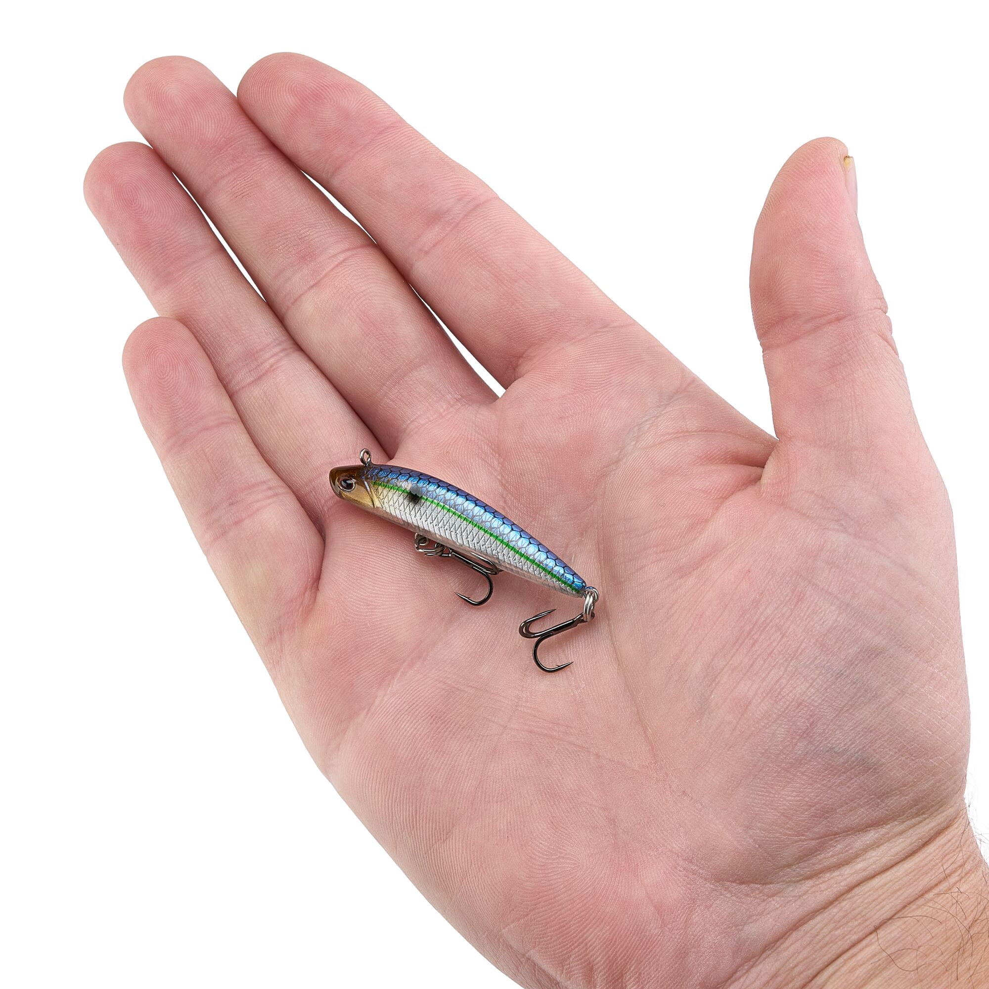 Berkley Finisher, 1.75 in, Glide Baits, Blue Smelt (1 Count)