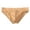Beige, variant on Men's Triangle Pants Novelty Underwear with Ice Silk and Front Open Design Low Rise Briefs for Daily Wear and, M, White