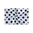 thumbnail image 7 of Unique Bargains Men's Long Sleeve Button Slim Polka Dots Shirt 42 White, 7 of 7