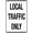 Warning Sign 6, variant on Loading Zone No Parking Sign - 8"x12" Vintage Metal Warning Sign, Delivery Zone Decor for Home Farm Bar Coffee Shop Club Business Street
