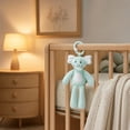 thumbnail image 4 of Kiddiway Baby Ultra-Soft Plush Wind Chime Car Toy - Cute Plushies & Plush Figurine, Baby Car Toys & Stroller Toys, Tactile Sensory Mobile, Soft Chime, Attaches to Car/Stroller/Crib,Blue, 4 of 6