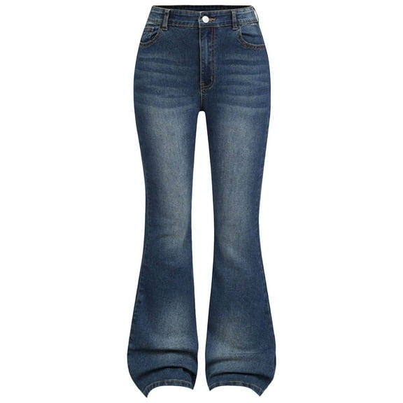 Zshosam Toddler Baggy Jeans Girls Baggy Jeans Casual Wide Leg Denim Pants Jeans Kids Clothes Size 5T 6T,(Blue 5-6 Years)