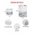 thumbnail image 7 of Blue Starfish Coastal Kitchen Dish Towels for Drying Dishes Set of 3, Eucalyptus Summer Nautical Shell Wooden Waffle Weave Microfiber Hand Tea Bathroom Towels Quick Dry & Absorbent Towel 15.7x23.6, 7 of 7