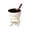 A, variant on Ceramic Fondue Cup with Fork, Even Heating Melting Pot for Chocolate, Cheese, Butter, Caramel, Portable Kitchen Gadget Set for Christmas Birthday, Camping Picnic, Family , A Melting Furnace