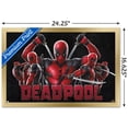 thumbnail image 3 of Marvel Deadpool & Wolverine (2024) - Deadpool Wall Poster, 14.725" x 22.375" Framed, 3 of 4