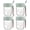 Green, variant on 4 Pack Overnight Oats Containers with Lids and Spoons, 16 oz Glass Mason Jars with Airtight Lids, Overnight Oats Jars for Milk, Cereal, Fruit