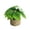 E, variant on Artificial Potted Plant,Weather Resistant Fake Plant in Woven Basket Faux Greenery Decor for Home Tabletop Living Room Office Shelf