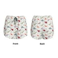 thumbnail image 6 of Goofa Cute Dinosaur Printed Women 2 in 1 Running Shorts,Quick Dry Athletic Workout Shorts,High Waisted Athletic Shorts with Liner Pockets-X-Large, 6 of 9