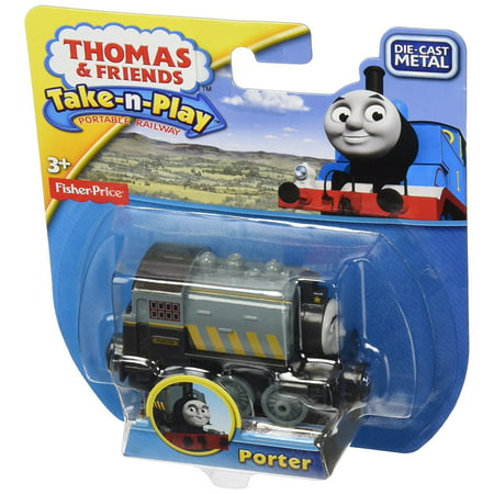 Fisher-Price Thomas The Train Take-N-Play Porter, Sturdy die-cast construction By FisherPrice Ship from (Thomas Tries His Best Us)
