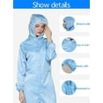 thumbnail image 3 of Yinrunx Reusable Coverall Suit Protective Clothing Full Body Protective, Chemical Protection, Automotive Cleaning, Mining, Spray Printing Clothes Dust-proof And Anti-static Clothes, 3 of 8