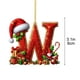 thumbnail image 3 of Adornos Navideños Colgantes con 26 Letras para Árbol de Navidad, Adornos Navideños Personalizados para Hacer Tú Mismo, Decoración Navideña, Decoración Colgante para Árbol de Navidad., 3 of 5