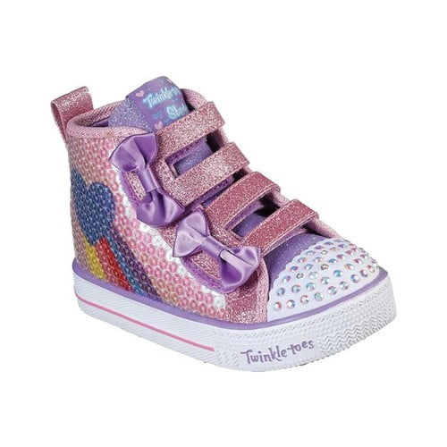 Skechers - Infant Girls' Skechers Twinkle Toes Shuffle Lite Rainbow Lovely Sneaker - Walmart.com - Walmart.com