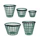thumbnail image 4 of Paquete de 5 canastas de pelotas de golf, contenedor de cubo de almacenamiento de pelotas de golf con asa para deportes al aire libre, accesorios para Cola Basket Cesta para pelotas de golf, 4 of 8