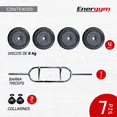 thumbnail image 2 of Barra Romana Tríceps Bíceps  (20 Kg) – Energym, 2 of 5