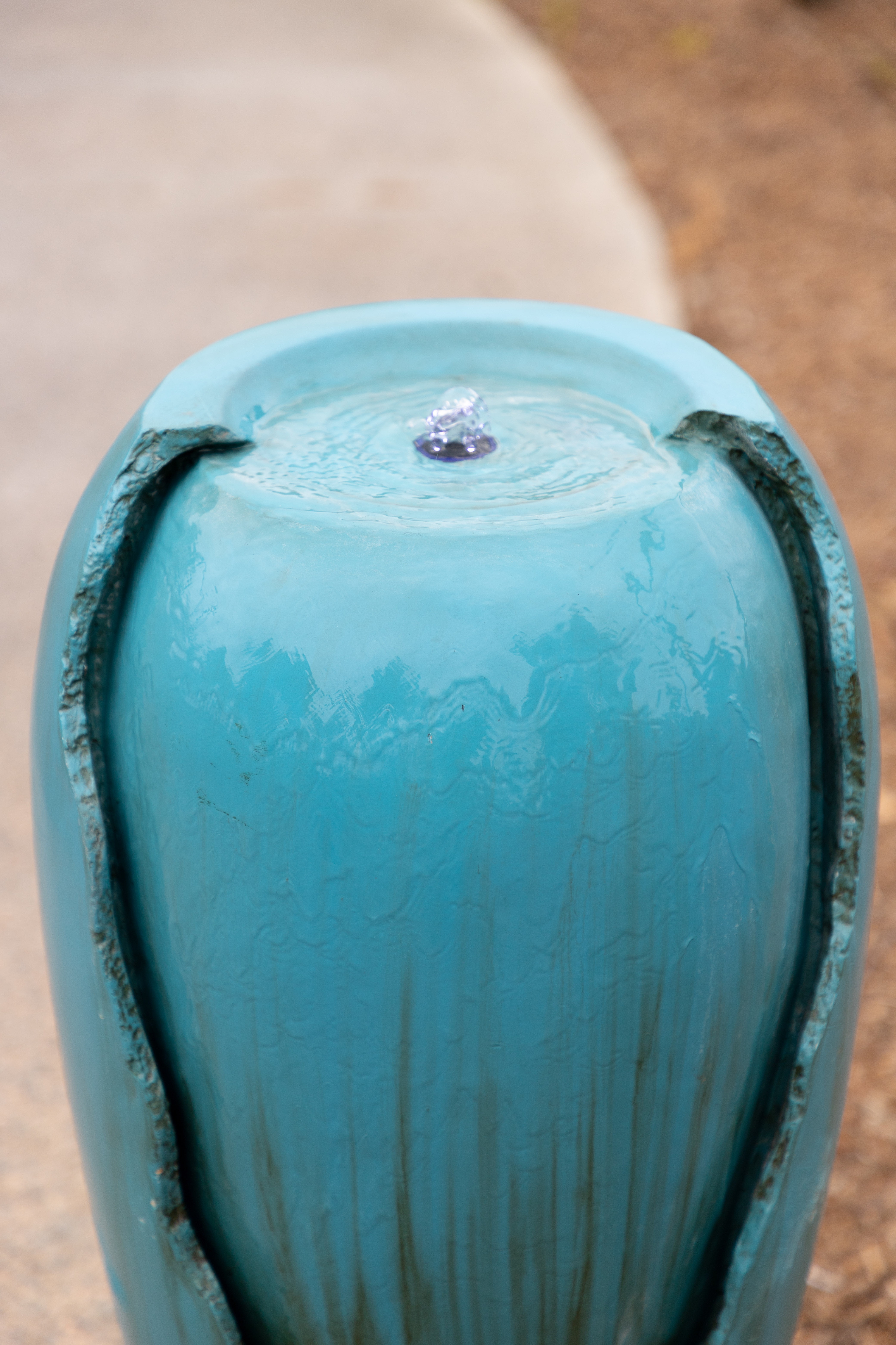 Alpine Water Jar Fountain With Led Light Turquoise 32 Inch Tall Alpine Water Jar Fountain With Led Light Turquoise 32 Inch Tall Com