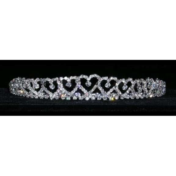 #15157 - Princess Heart Bridal Tiara