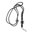 thumbnail image 2 of Llavero Paracord con hebilla de liberación lateral y Split, Paracord de supervivencia trenzado negro Zulema Cordón trenzado, 2 of 3