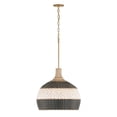 thumbnail image 2 of ZAN-9005-SG-MK Crystorama Lighting Zanzibar - 5 Light Pendant-20.25 Inch Tall and 21 Inch Wide, 2 of 7