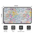 thumbnail image 5 of Pioneer Flower Floral Print Pattern Door Rugs,Washable Non Slip Door Mats Indoor,Decorative Door Mats,Entry Mat Indoor for Entrance,Bedroom,Kitchen,Bathroom,30"x17", 5 of 6
