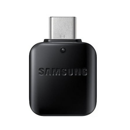 NEW Samsung Original Type C to USB Flash Drive, Data Transfer Adapter - Universal for any Samsung LG G5, HTC 10, Google Pixel, MOTO Z - Black (2 Pack), New