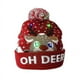 thumbnail image 2 of Gorros De Punto Wabjtam Con Luces Led Gorro Navideño Para Accesorios De Vestir Navideños, 2 of 5