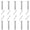 M8 by 50, variant on 10Pcs Multipurpose Single Hole Clevis Pin Stainless Steel Link Hinge Pin Cylindrical Positioning Insert Dowel Pins