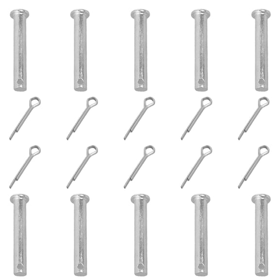 10Pcs Multipurpose Single Hole Clevis Pin Stainless Steel Link Hinge Pin Cylindrical Positioning Insert Dowel Pins