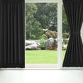 thumbnail image 2 of Carevas Curtain,Curtain Window Kitchen French Door Curtains Window Kitchen Patio Panel French Door Curtains Rod Pocket Rod Pocket Indoor 72 Inch Sun Curtains Thermal Curtains Thermal Curtain 25 x 72, 2 of 6