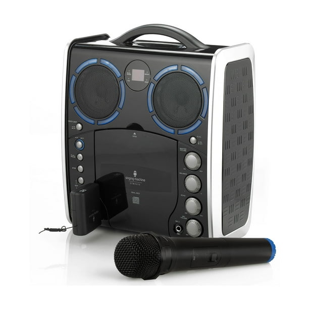Microphone Sans Fil, Système de Micro Bluetooth Sans Fil, Micro Sans Fil  Portable Dynamique avec Récepteur VHF pour Karaoké Chant Discours d'Église  Mariages Conférence sur Scène 