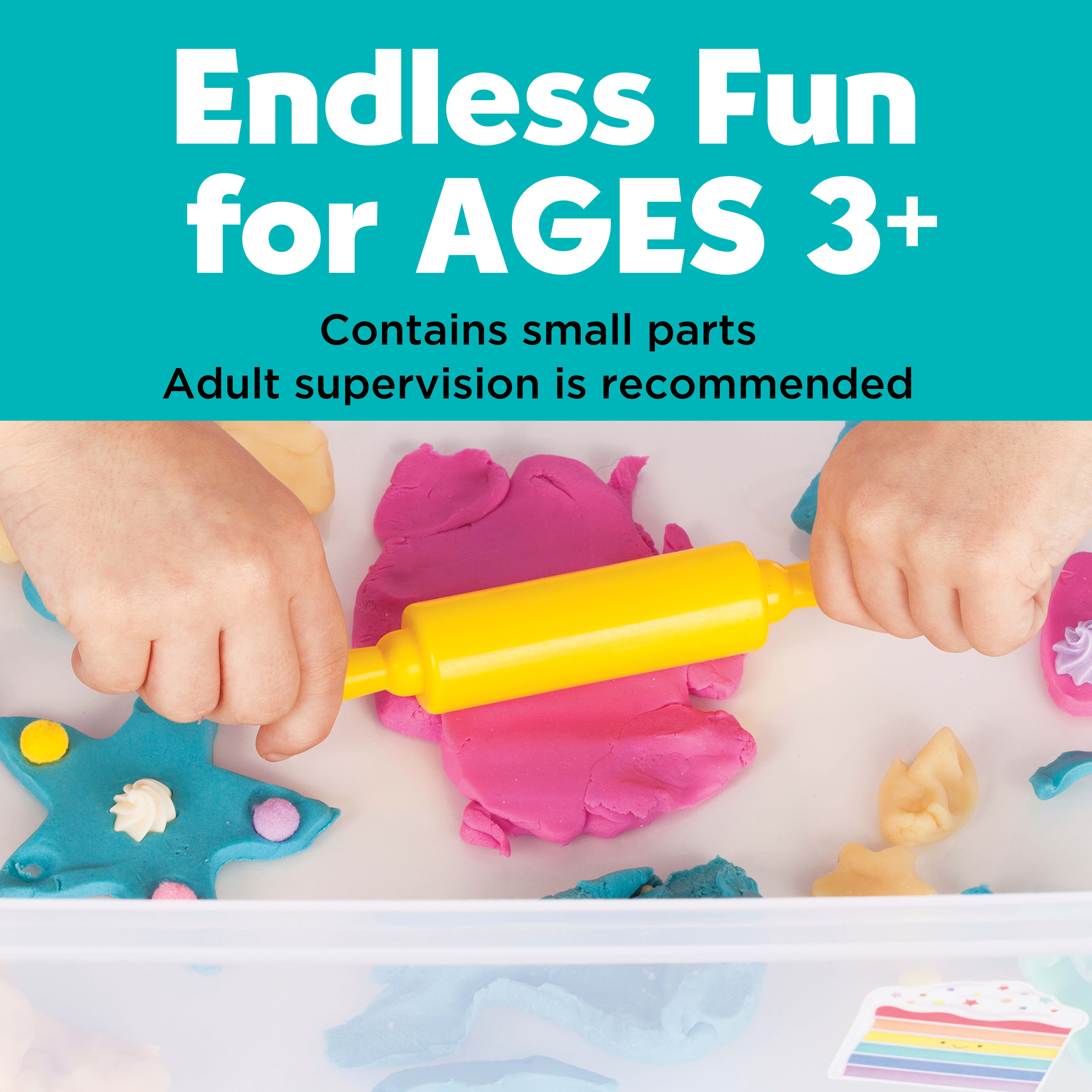 Creativity for Kids Sensory Bin Bake Shop- Child Sensory Art and Craft Kit for Boys and Girls