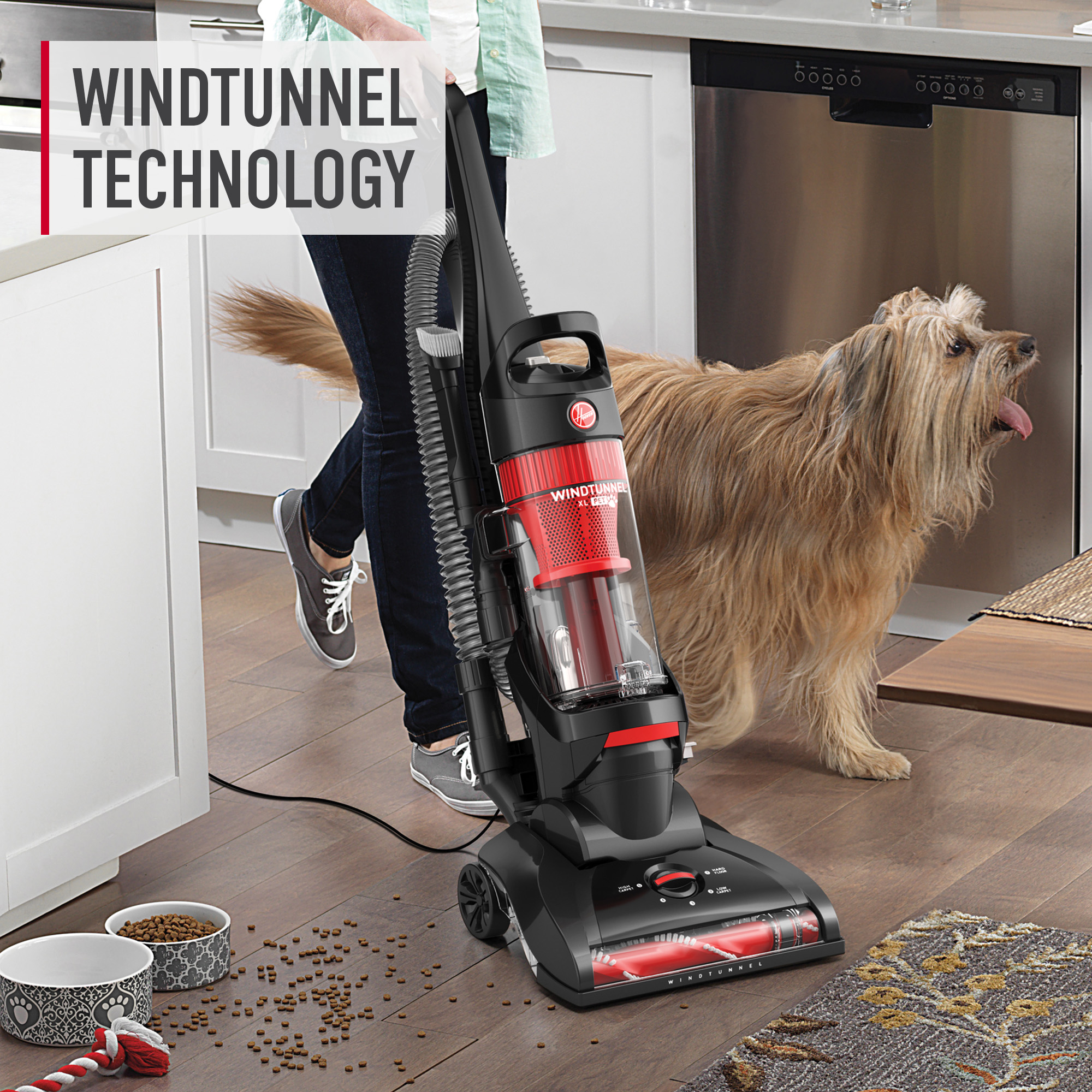 Hoover Wind Tunnel XL Pet Bagless Upright Vacuum, UH71107, New - image 2 of 5