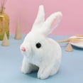 thumbnail image 6 of Electric Rabbit Toy Plush Bunny Battery Operated Hopping Animal Rabbit Interactive Toys Gifts for Children Boy Girls, 6 of 14