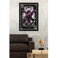 thumbnail image 2 of DC Comics Movie - The Dark Knight - The Joker Playing Card Wall Poster, 22.375" x 34", Framed, 2 of 2