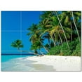 thumbnail image 1 of Beach Picture Ceramic Tile Mural Kitchen Backsplash Bathroom Shower 404037-S43, 1 of 3