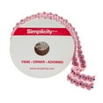 thumbnail image 2 of Simplicity Trim, Pink 3/4 inch Metallic Gimp Trim Great for Apparel, Home Decorating, and Crafts, 1 Yard, 1 Each, 2 of 7