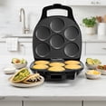 thumbnail image 6 of Holstein Housewares 6-Section Arepa Maker 1000W, Black, 6 of 6
