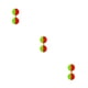 thumbnail image 1 of Greeniant 10 piezas línea de pesca ruido doble cuentas campana portátil al aire libre agua dulce agua salada alarma de agua de mar rojo verde Type1 NO1 Greeniant CBP378834, 1 of 6